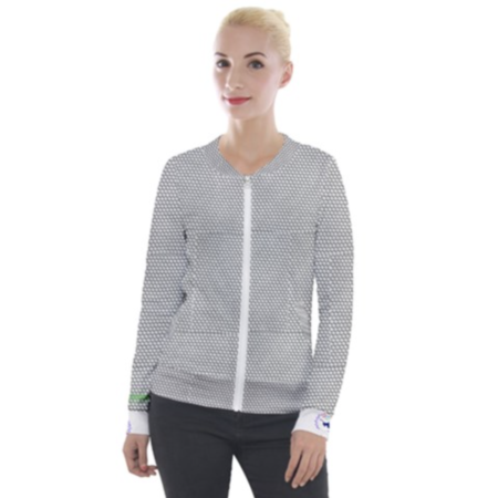 HMNG BRDS Microraptor Women's Velvet Jacket - White