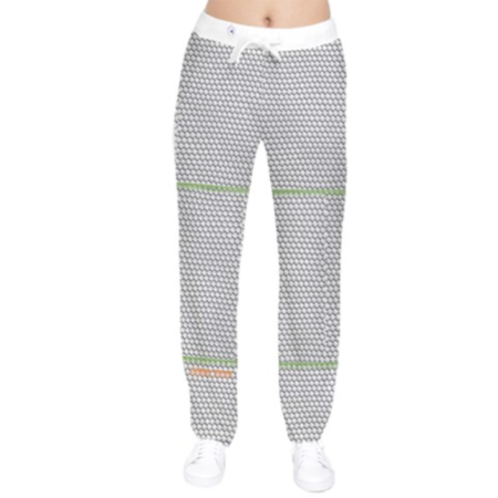 HMNG BRDS Microraptor Women's Velvet Drawstring Pants - White