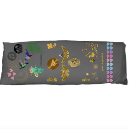 HMNG BRDS G'N'G Body Pillow - Grey